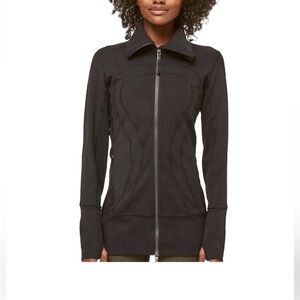 Lululemon Women's Jacket Size 6 Black Full Zip Lightweight Athletic